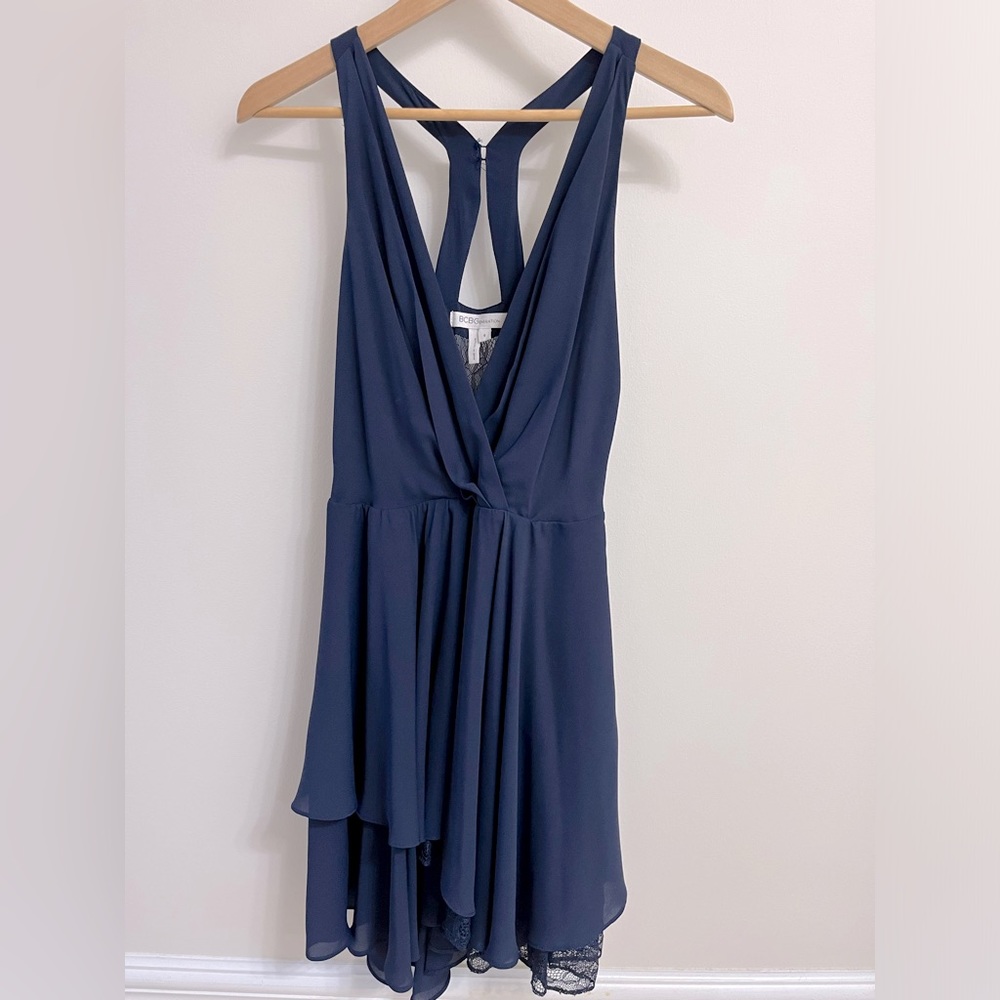 BCBGeneration Women’s Navy Mini Dress